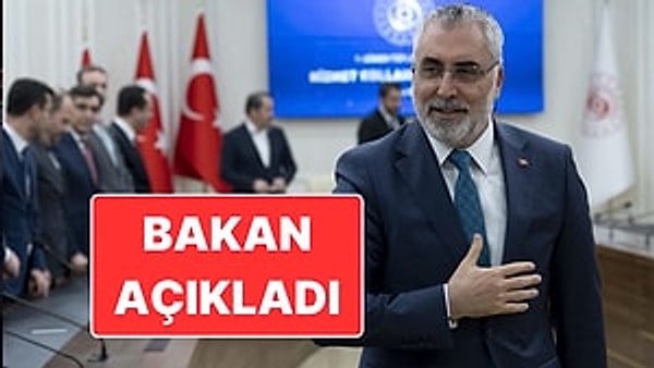 Çalışma ve Sosyal Güvenlik Bakanı Vedat Işıkhan, bakanlığın ev kadınları için emekliliği sağlayacak çalışma yapıldığını söyledi.