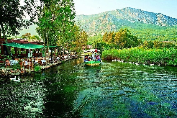 2. Take a Boat Trip on the Azmak River