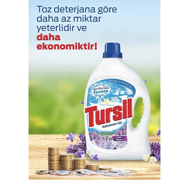 7. Tursil Matik Power Jel Leylak Bahçesi