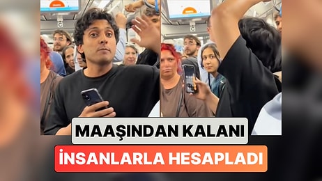 Bir Genç Metrobüste Maaşından Geri Kalanı İnsanlarla Birlikte Hesapladı: “Her Ay Nasıl Borca Giriyorum?"