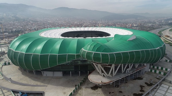 Bursaspor and Timsah Arena (Yüzüncü Yıl Atatürk Stadium)