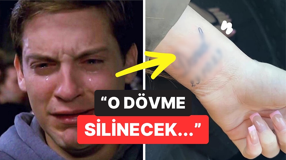 Eski Sevgilisinin Adını Dövme Yaptıran Kadına Yeni Erkek Arkadaşından Tepki Gelince Ortalık Karıştı