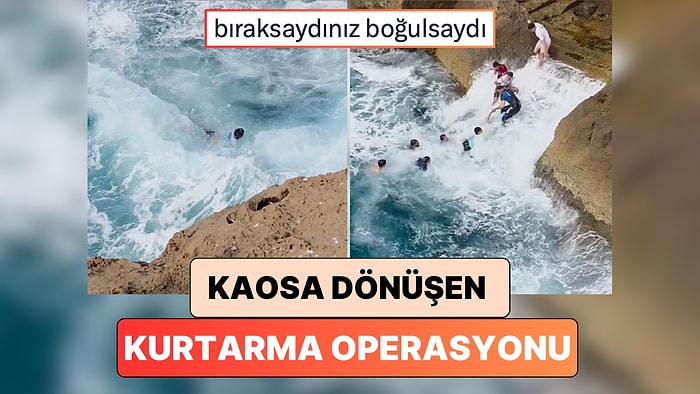 Boğulan Bir Adamı Kurtarmak İsterken Onlarca Kişinin Perişan Olduğu Bir Garip Kurtarma Operasyonu