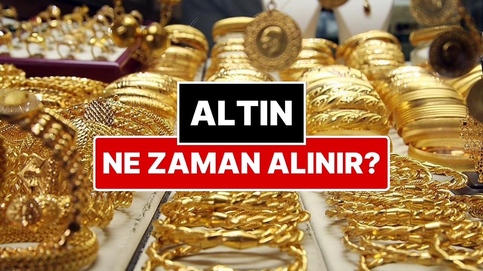 İslam Memiş Altın Almak İçin En Uygun Zamanı Açıkladı