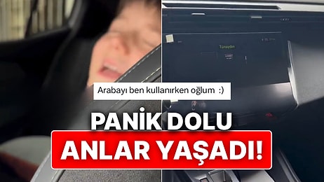 Annesiyle Kaza Yaptıktan Sonra Yeniden Arabayı Süreceğini Öğrenen Çocuğun Panik Halleri Viral Oldu