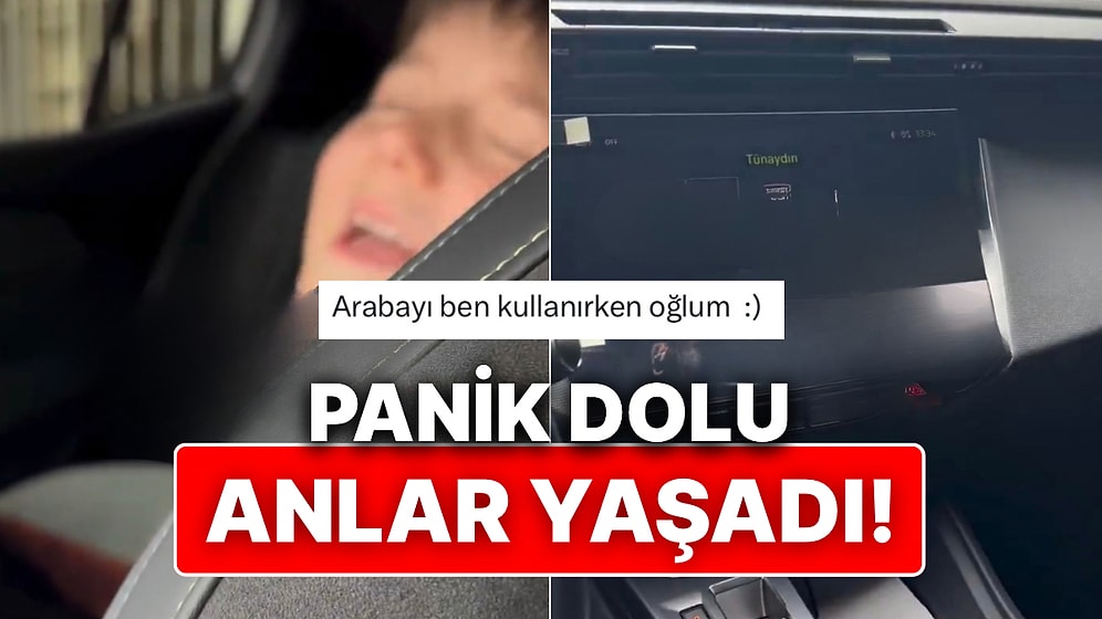 Annesiyle Kaza Yaptıktan Sonra Yeniden Arabayı Süreceğini Öğrenen Çocuğun Panik Halleri Viral Oldu