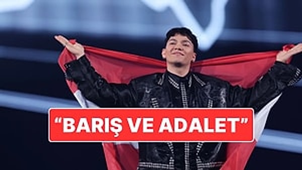 Eurovision’a Damga Vuran Protesto: "Filistin İçin Barış ve Adalet"