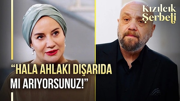 8. Kızılcık Şerbeti'nde Asude ve Apo arasında bir yakınlık, bir ilişki olacağı iddiası gündeme damga vurmuştu.