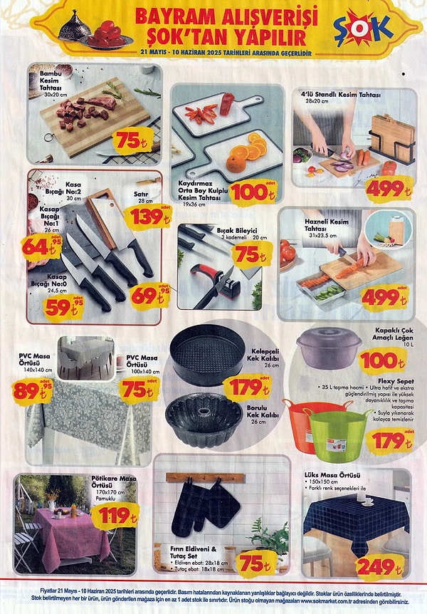 30 cm Kasap Bıçağı 69 TL,