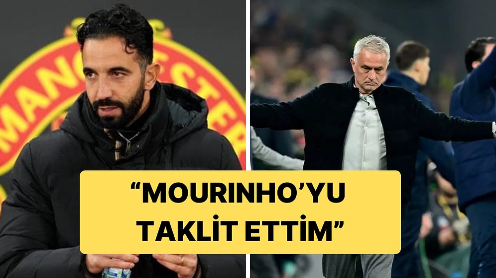 Manchester United Teknik Direktörü Amorim'den Mourinho İtirafı