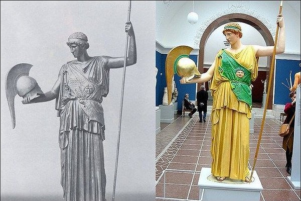 Yüzyıllar boyunca renkli heykel fikri "basit" ya da "halk işi" olarak görüldü.
