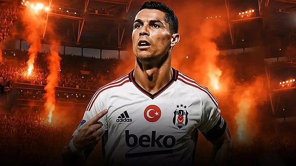 İngiltere basınındaki Ronaldo ve Beşiktaş haberleri taraftarı heyecanlandırdı. Görseli