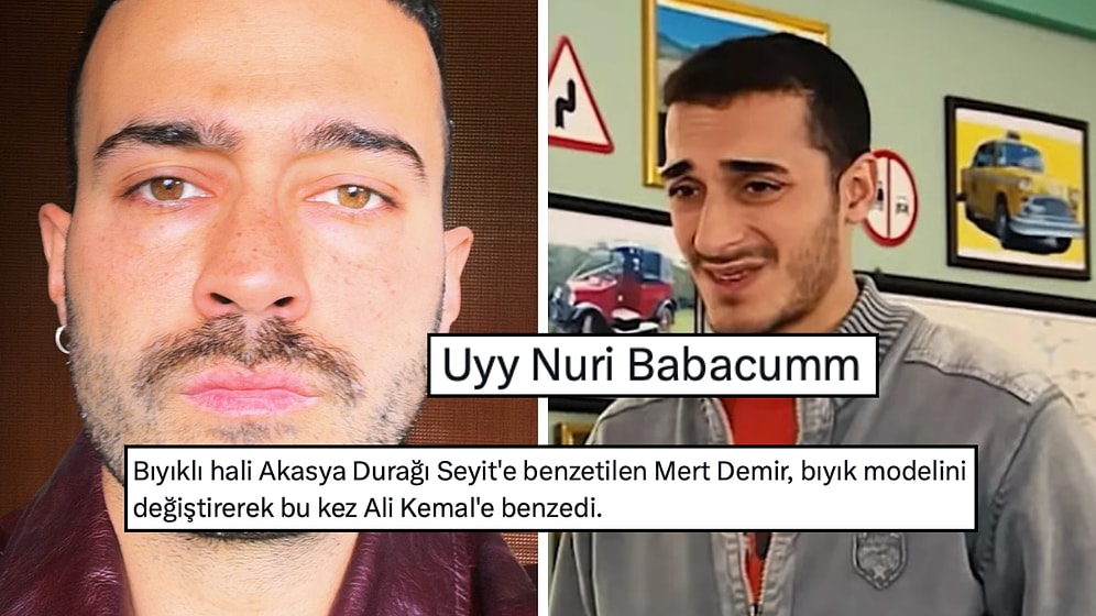 Bıyıklı Haliyle Goygoyseverlerin Diline Düşen Mert Demir'in Bu Sefer İmaj Değişikliği Kahkaha Tufanı Estirdi