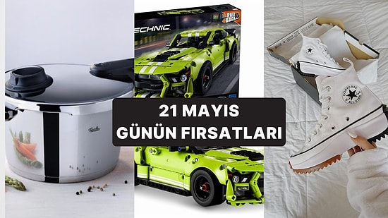 Bugün İndirimde Neler Var? LEGO Modellerinden Converse Ayakkabılara 21 Mayıs 2025 Günün Fırsatları