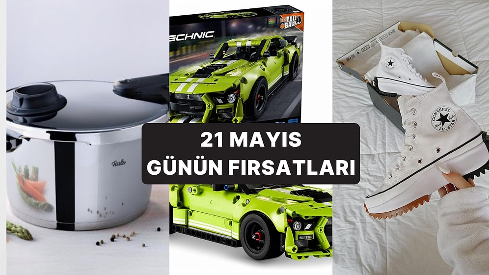 Bugün İndirimde Neler Var? LEGO Modellerinden Converse Ayakkabılara 21 Mayıs 2025 Günün Fırsatları