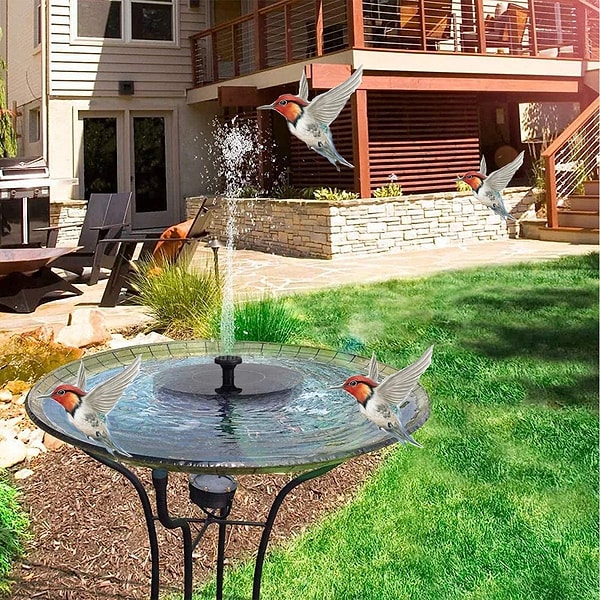 Güneş Enerjili Fıskiye – 5 Efektli Solar Su Pompası