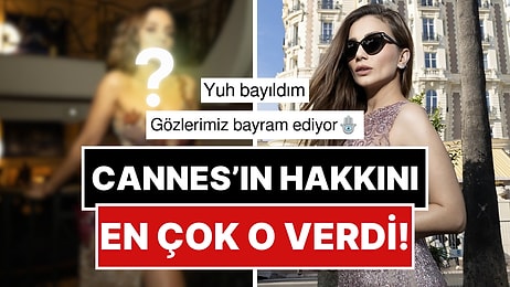 Bu Senenin Favorisi Belli Oldu: Cannes Film Festivali'nde İkide İki Yapan Damla Sönmez Zarafetiyle Büyüledi!