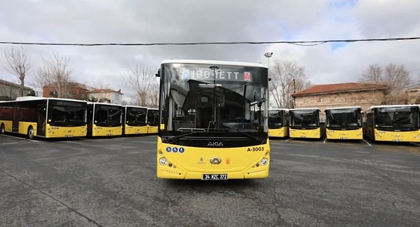 İstanbul'da Otobüsler Bugün Çalışmıyor mu? Görseli
