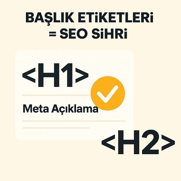 3. Başlık Etiketleri = SEO Sihri