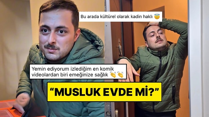 Evde Erkek Yokken Usta Gelmesine İçerik Üreticisinden Güldüren Parodi Videosu!