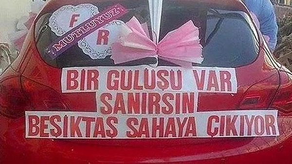"Bir gülüşü var sanırsın Beşiktaş sahaya çıkıyor"