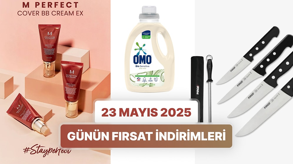 Günün Fırsat İndirimlerinde Hangi Markalar Var? 23 Mayıs 2025