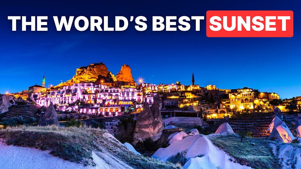 Watch the World’s Best Sunset from Uchisar Castle in Cappadocia