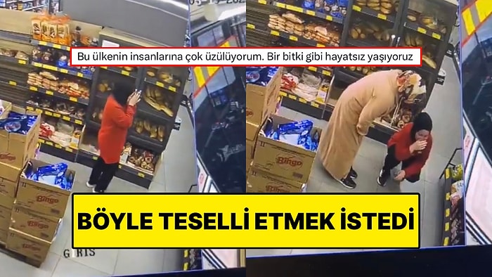 İş Yerinde Ağlama Krizine Engel Olamayan Çalışanı Gören Bir Kadın Teselli Etmek İstedi