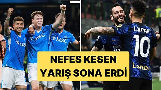 İtalya'da Nefes Nefese Geçen Şampiyonluk Yarışı Napoli'nin Oldu