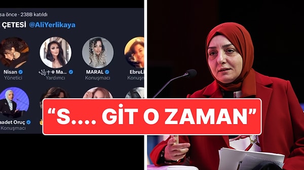 Space Odasında Küfür: Cumhurbaşkanı Başdanışmanı Saadet Oruç Ağzını Bozdu