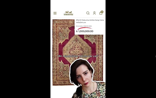 El dokuması halılar, ipliğinin yapımından renklendirilmesine, ardından da özenle dokunmasına kadar her aşamasında büyük bir emek ve ustalık gerektirir. Görseli