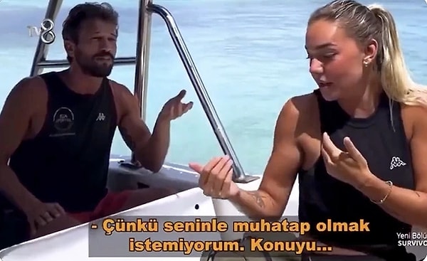 3. Survivor'da Aycan ve Adem arasına kara kedi girdi.