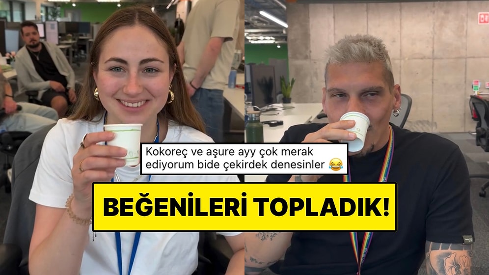 İrlanda’da Yaşayan Kadın Bu Sefer de Yabancı Arkadaşlarına Salep Denetti