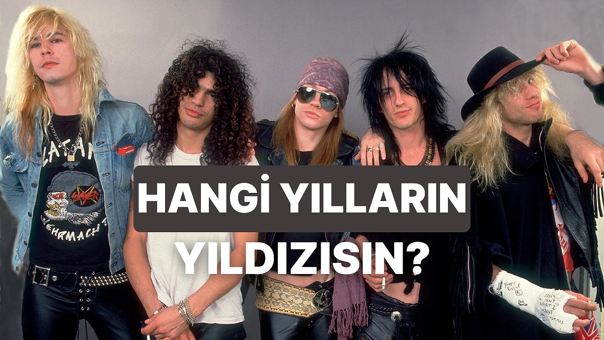 Hangi Dönemin Rockstar’ı Olurdun?