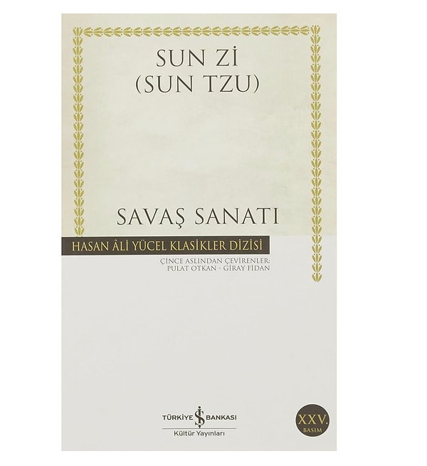 Savaş Sanatı: Hasan Ali Yücel Klasikler Dizisi Görseli