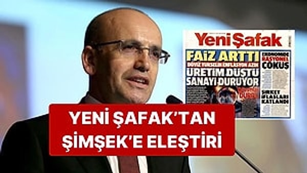Yeni Şafak önceki yıllarda olduğu gibi manşetine yine ekonomi yönetimini taşıdı.