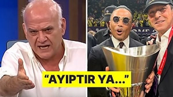 Nusret yıllar sonra aynı pozu verdi: Ünlü şef, Fenerbahçe Beko'nun Euroleague şampiyonluğunda yer aldı.