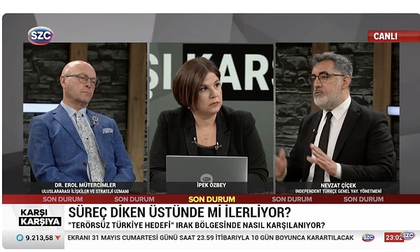 SZC TV'de Karşı Karşıya programında geçen kj'de cezanın uygulanacağı tarih açıklandı. Görseli