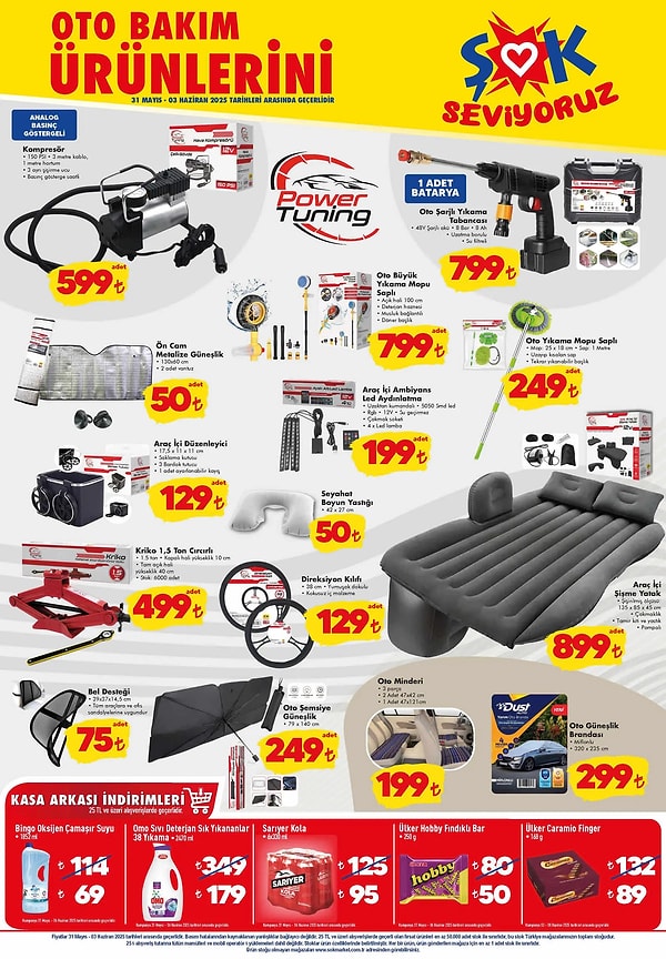 Kompresör 599 TL,