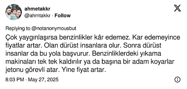 Olan yine düzgün insana olacak diyen de...