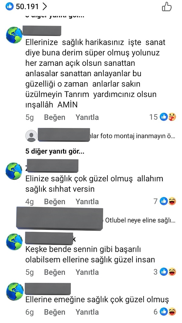 Görsel yaklaşık 50 bin beğeni aldı.