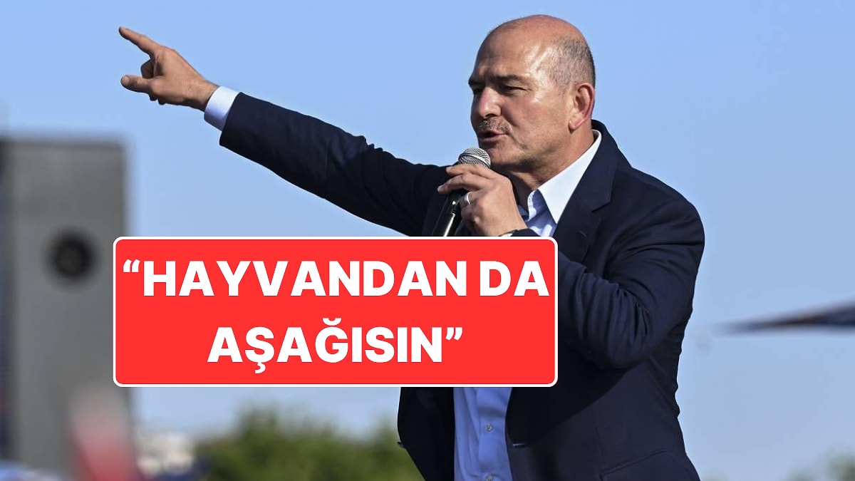 AKP İstanbul Milletvekili Süleyman Soylu&apos;dan Netanyahu&apos;ya: &quot;Sen Havyandan da Aşağısın&quot;