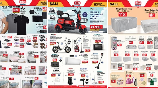 BİM'e 3 Tekerlekli Elektrikli Motor Geliyor! 3 Haziran 2025 BİM Aktüel Ürünler İndirim Kataloğu