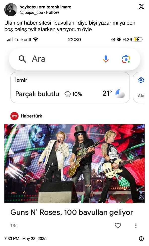 Bavullan...