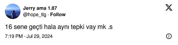 17 oldu artık