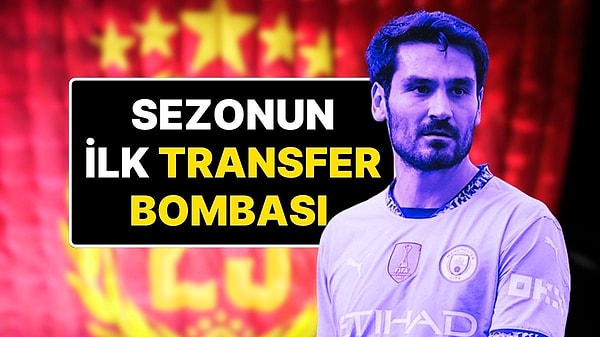 Süper Lig şampiyonu Galatasaray transfer bombasını patlattı. Mancher City'de forma giyen İlkay Gündoğan Galatasaray ile anlaştı.