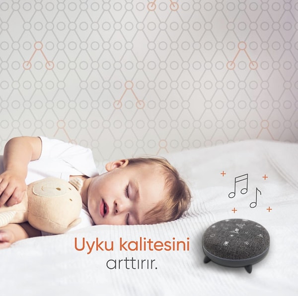 Gezenbebe Beyaz Gürültü Bebek Hoparlörü