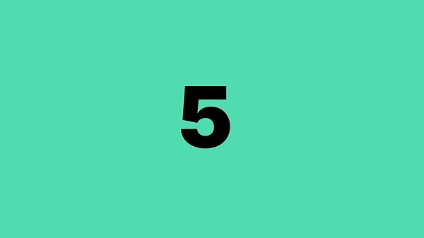 Senin uğursuz sayın 5!
