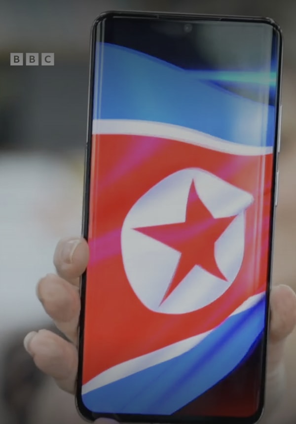 Kuzey Kore'den kaçırılan telefon incelendi.