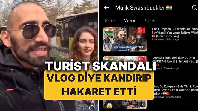 Sosyal Medya, Hintli Bir Turistin Türk Kadınlarına Hakaret Edip Videoya Çektiği İddiasıyla Çalkalanıyor!